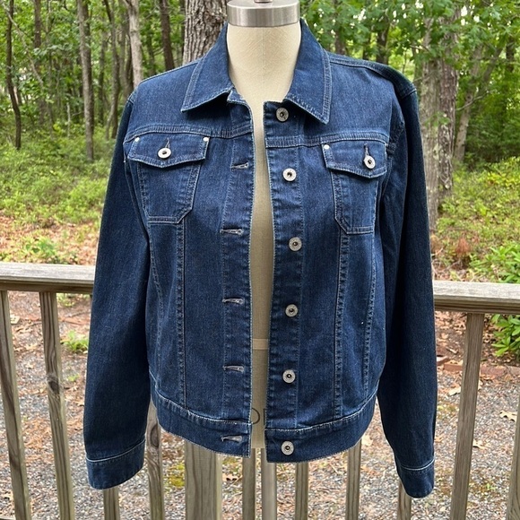 Fresh produce jeans jacket stretch size small - Picture 1 of 7